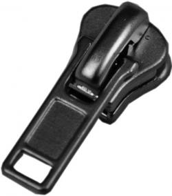 Slider V5 for 6 mm Delrin Zippers, Black